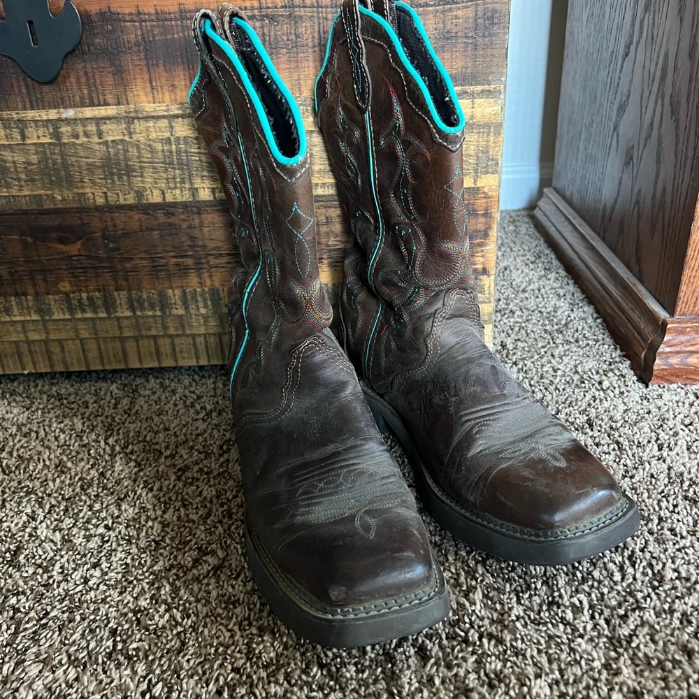 Justin cowboy Leather Boots